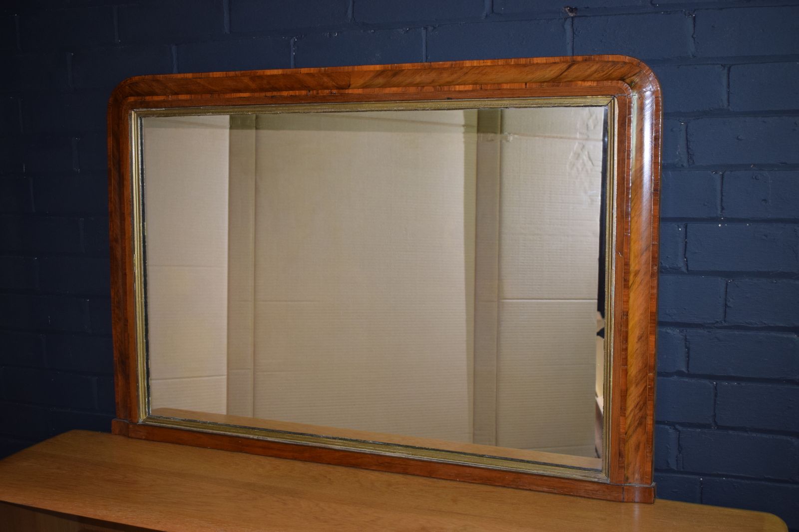French Walnut Over Mantel, 1800s