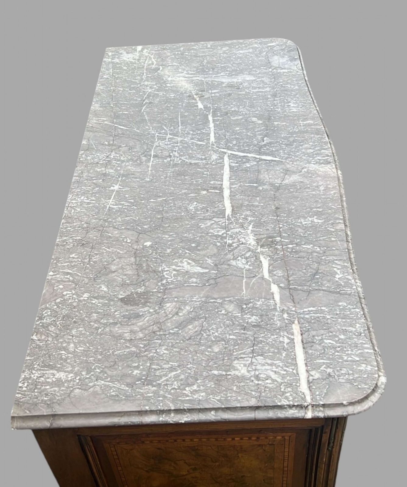 A Late 19th Century Continental Marble Topped Commode photo Furniture