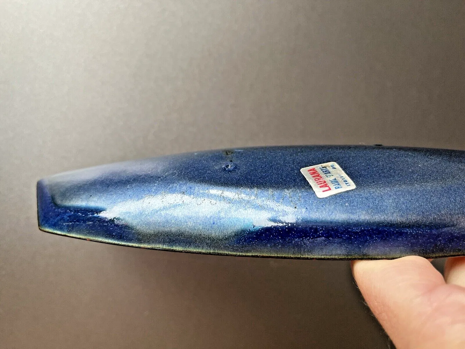 photo for sale 60's Modernist Laurana Italy Franco Bastianelli Enamel Pin Dish Pen Tray 70's