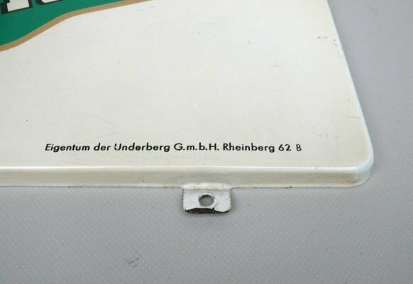 photo for sale Tin Sign, Advertising Sign “Underberg” With Thermometer, 1950s, Folded Sheet Metal, Painted