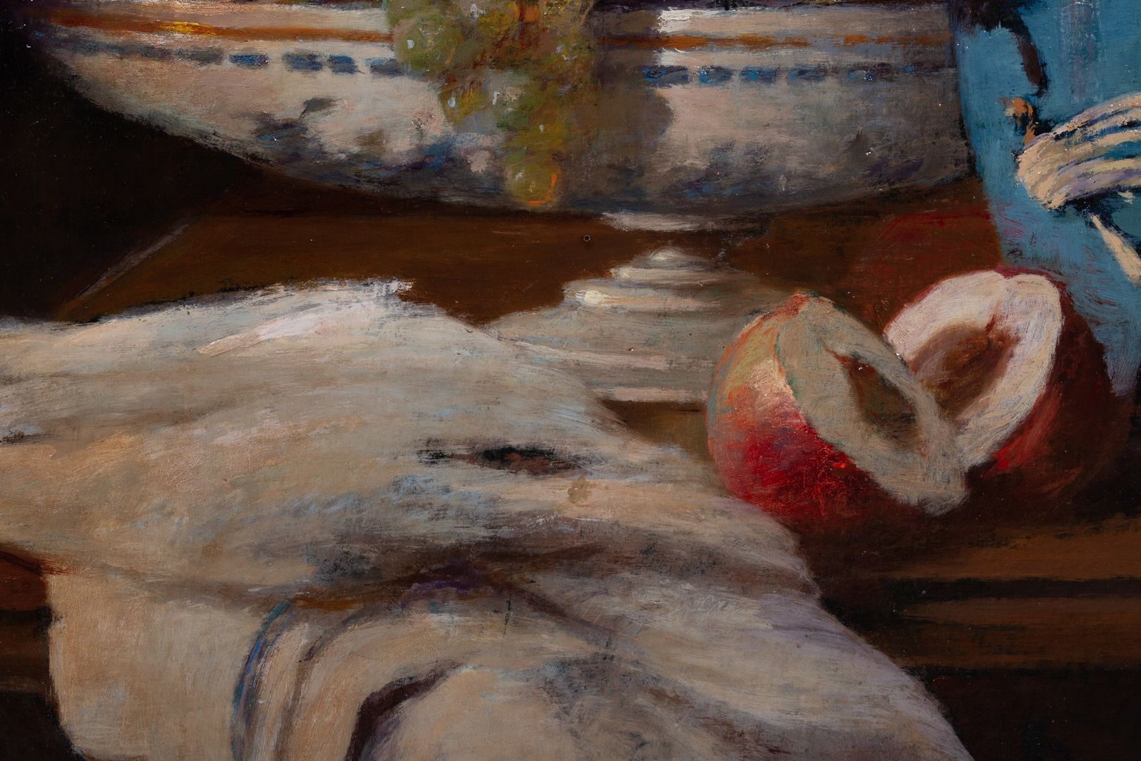 Art 'Still Life With Flowers And Fruit ' By Jean Eritziane (Smyrna 1850 – 1925 Paris) photo