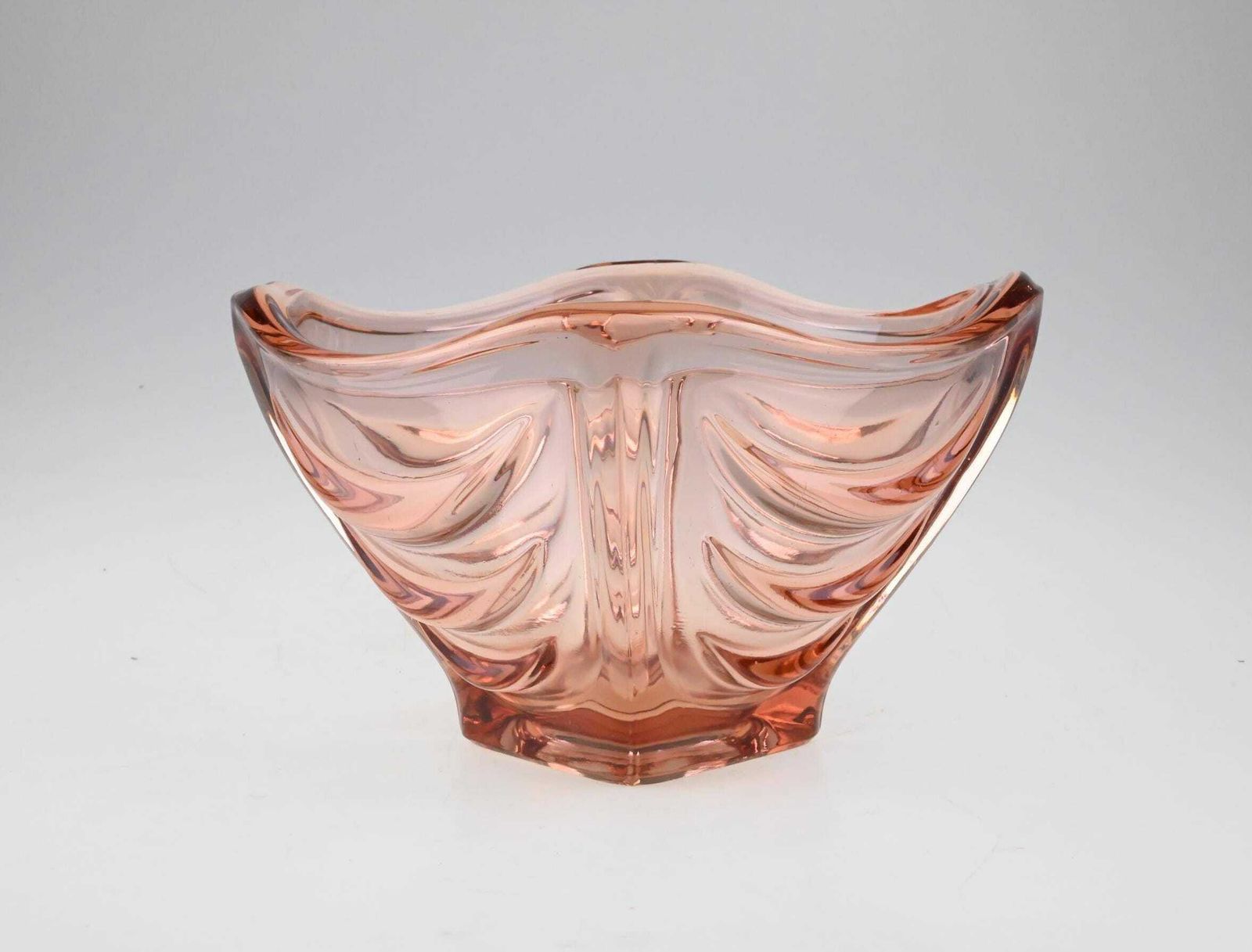 Czech Pressed Red Glass Bowl By Vaclav Hanus, Hermanova Hut, Red Bowl, Glass Bowl, Vintage Bowl, Mid Century Bowl, Vintage Glass photo Home Decor