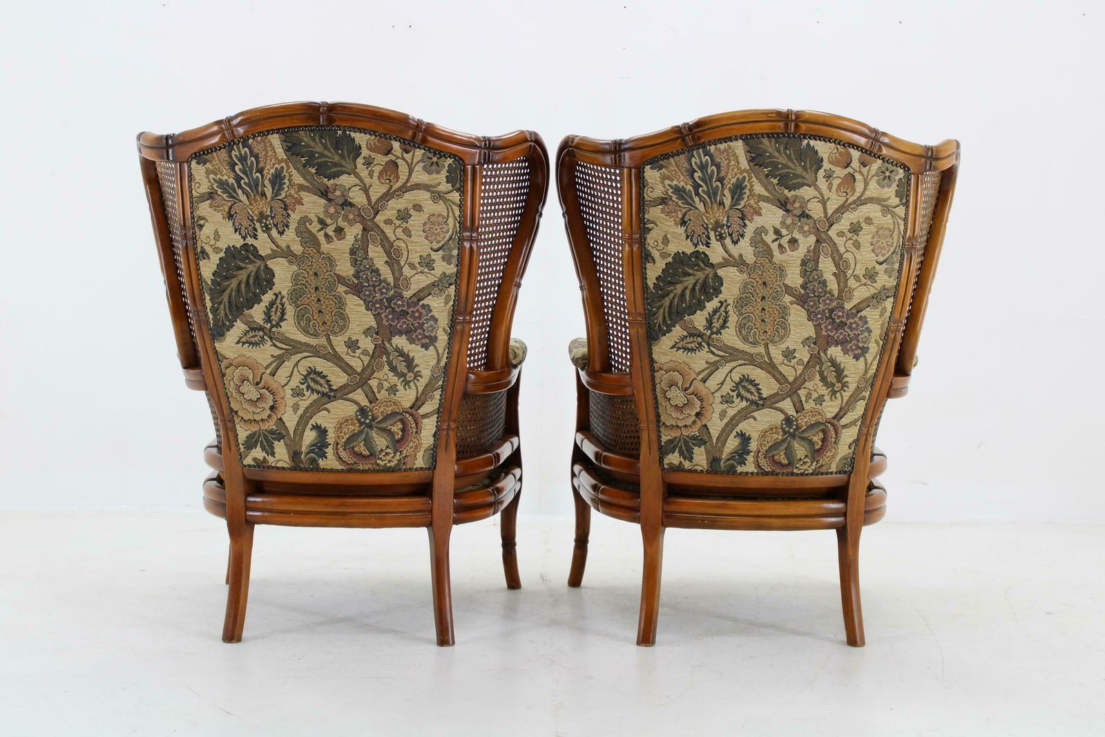 1960s Pair Of Rattan Armchairs , Italy photo vinterior