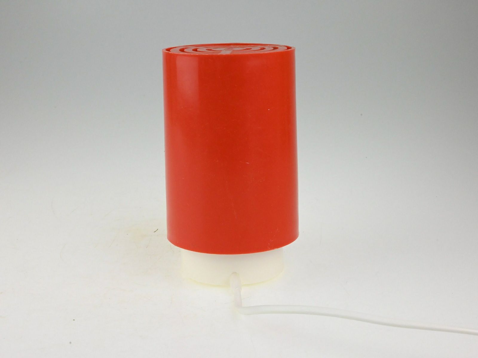 Czechoslovakian Red Table Lamp, Red Desk Lamp, Mid Century Lamp, Atomic Desk Lamp, Desk Lamp, Bedside Lamp, Mid Century Lighting, Table Lamp photo 129.0