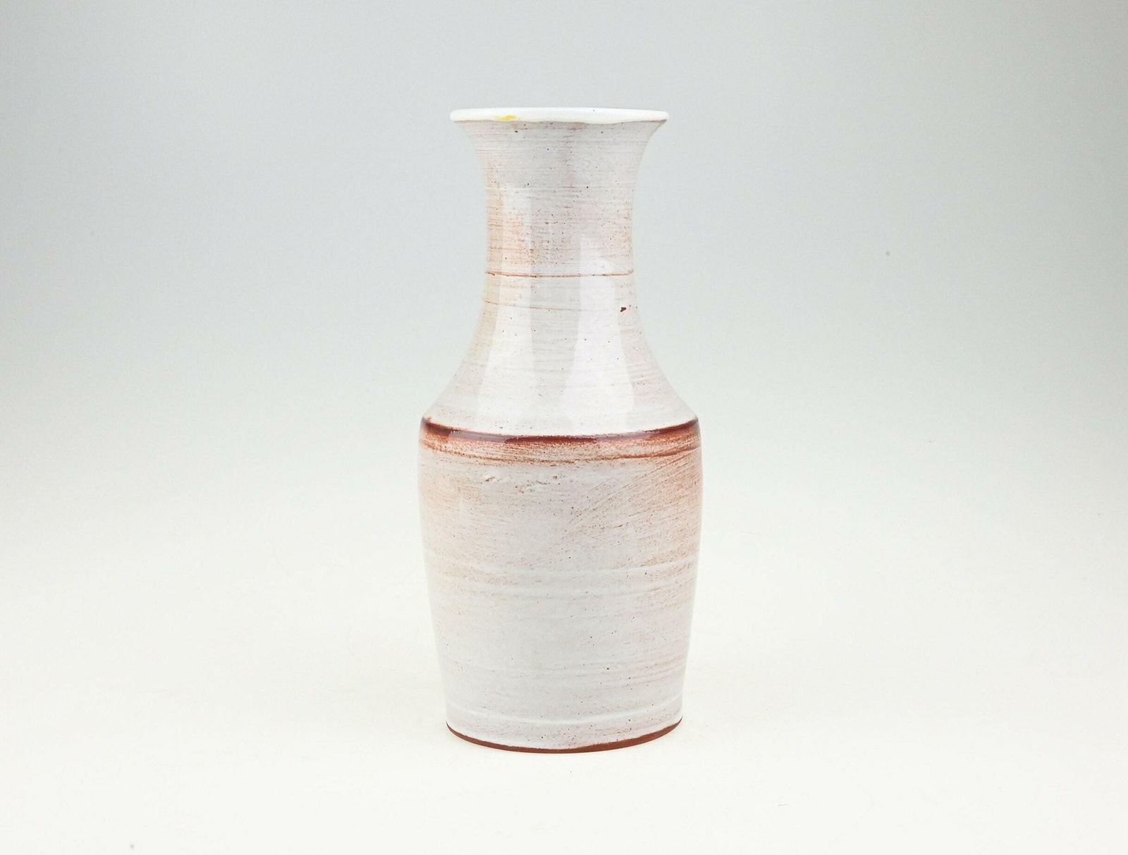 Czechoslovakian Ceramic Vase, Vintage Vase, Ceramic Flower Vase, Czech Pottery, Grey Ceramic Vase, Ceramic Vase, Mid Century, Old Vase