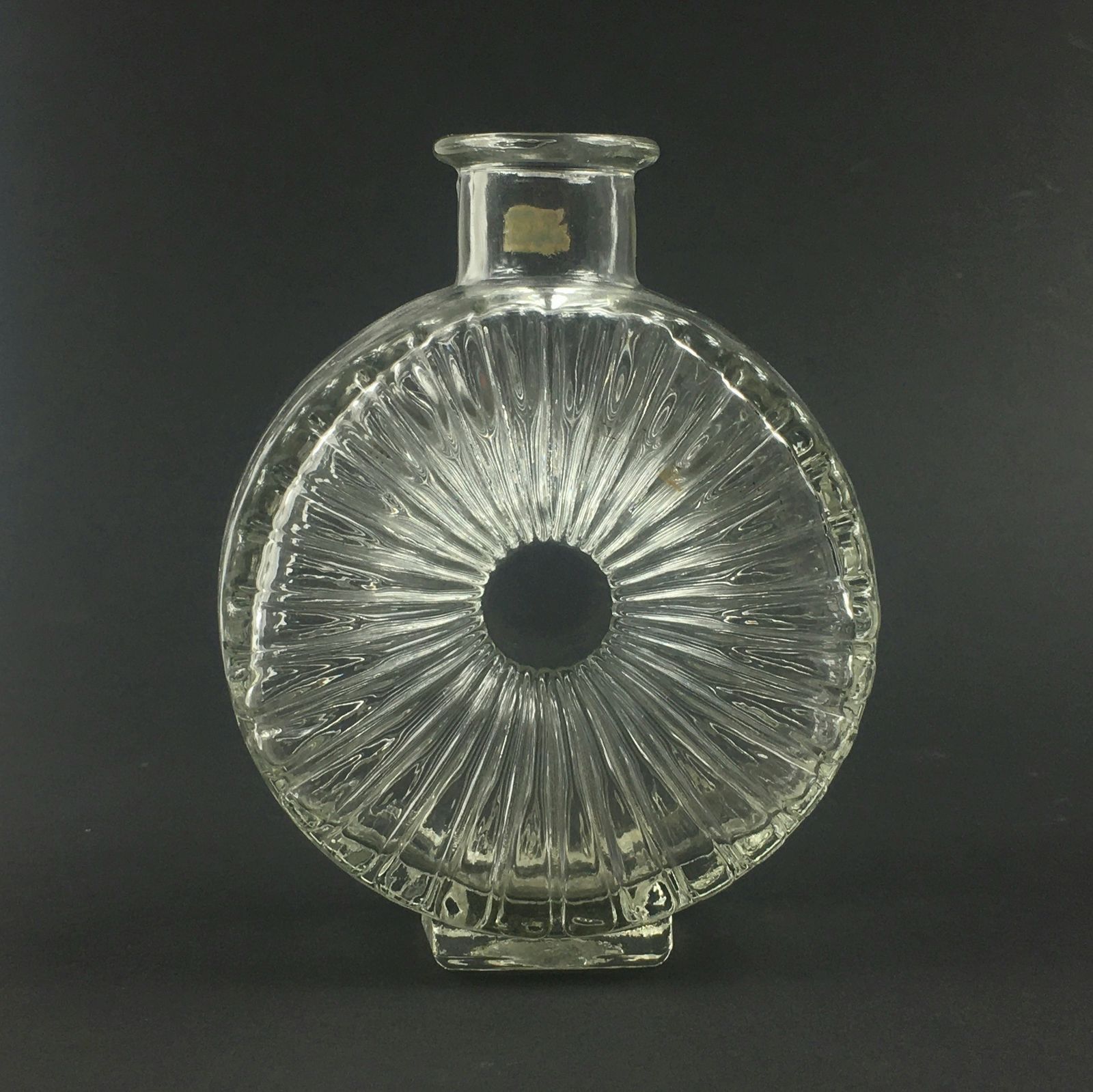 Mid Century Aurinkopullo (Sunflower) Series Glass Vase By Helena Tynell For Riihimäki Lasi, Finland, 1960s photo Home Decor