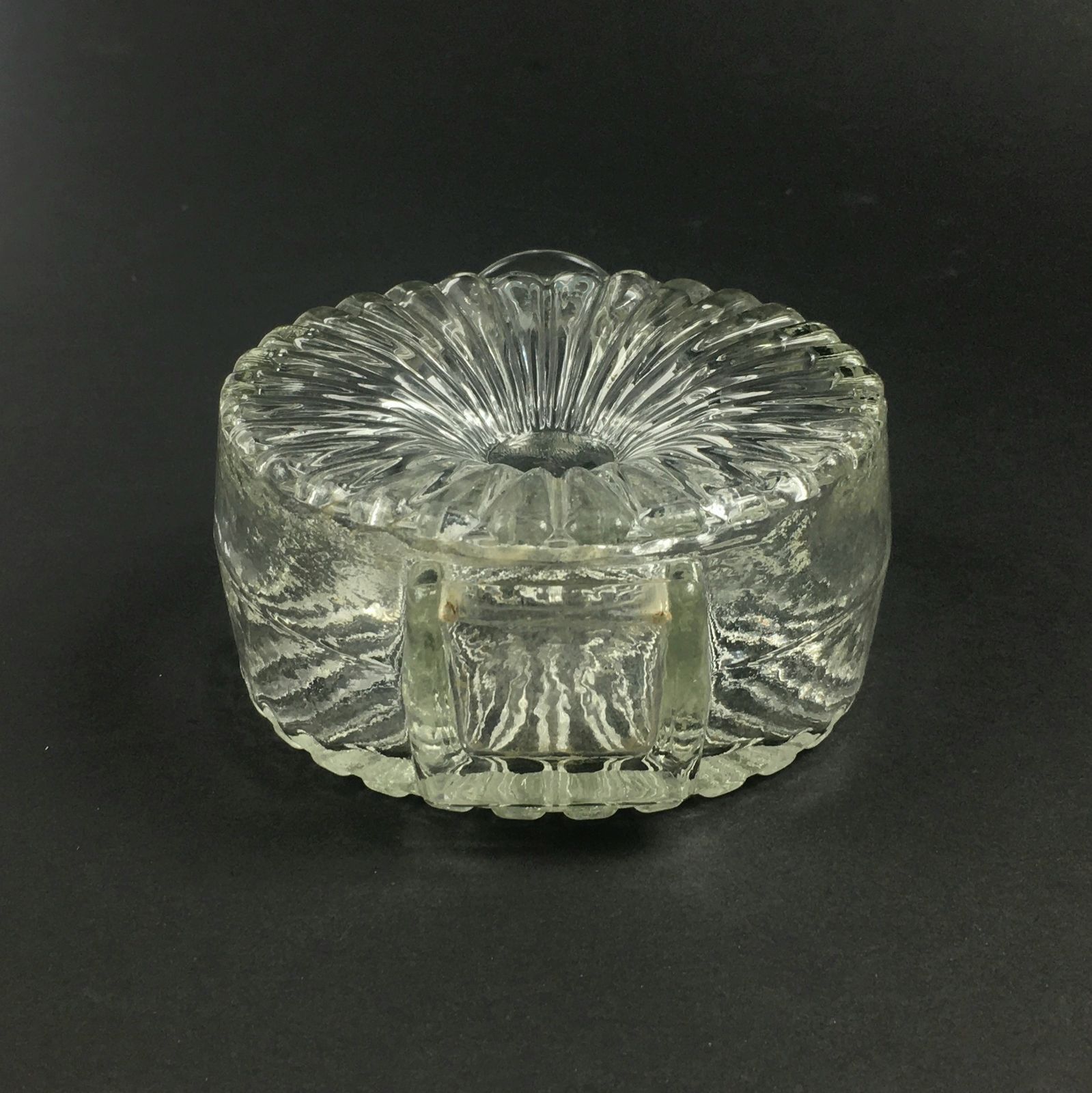 Mid Century Aurinkopullo (Sunflower) Series Glass Vase By Helena Tynell For Riihimäki Lasi, Finland, 1960s photo vintage