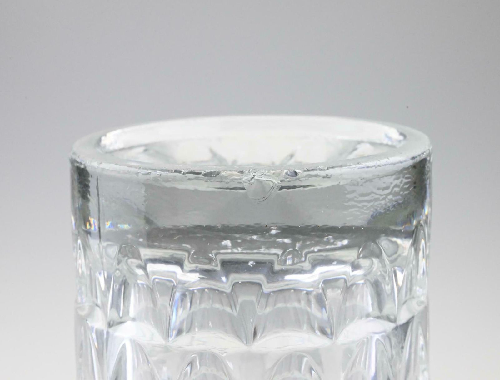 photo furniture Pressed Glass From Sklo Union, Sklo Union Vase, Clear Glass Vase, Czech Glass Vase, Glass Vase, Pressed Glass Vase, Czech Vase, Czech Glass
