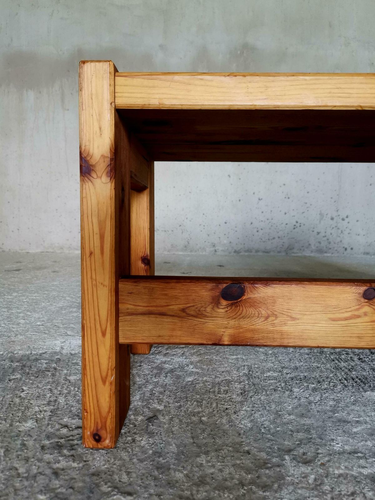 A Pair Of Axel Einar Hjorth Manner Solid Pine Side Tables, Sweden 1930s photo vinterior
