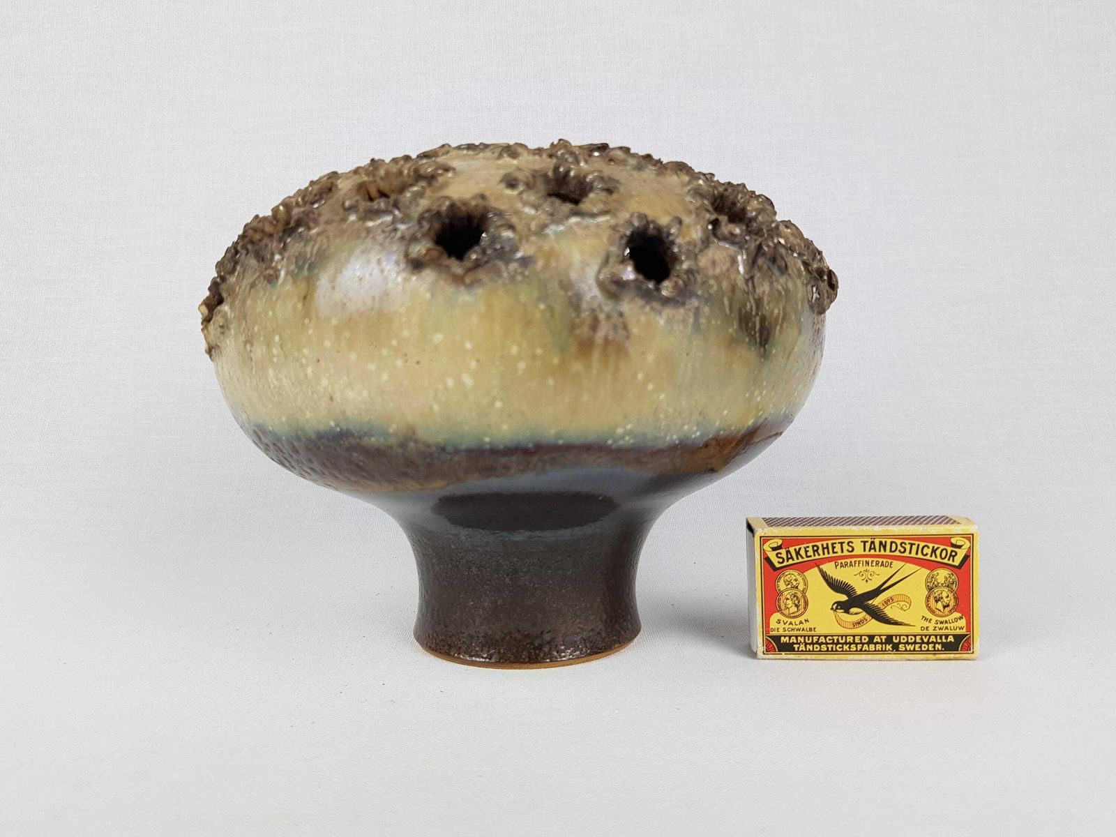 Vintage Margarethenhohe Keramische Werkstatt Studio Art Vase West German Pottery photo furniture