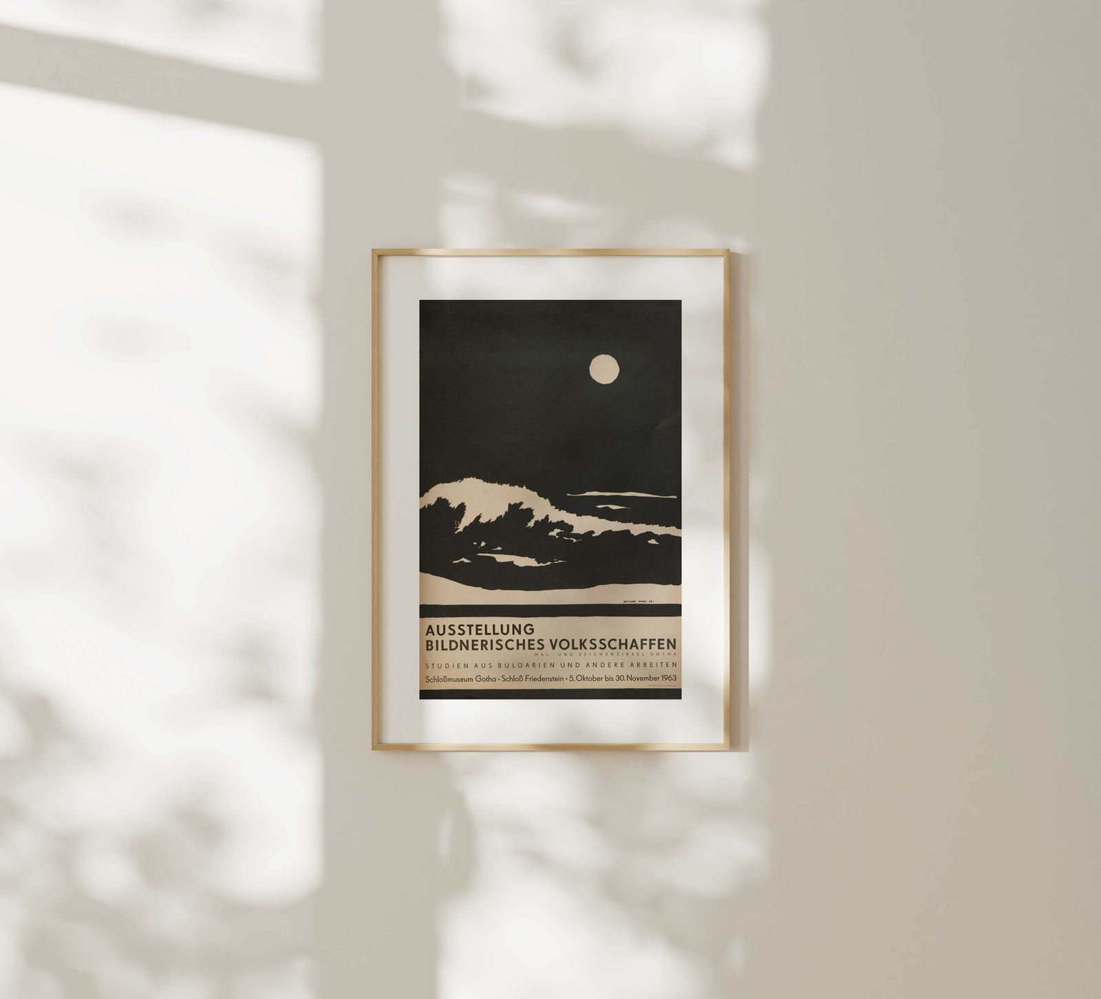Folk Creation   Original East Germany Poster | 1963 photo for sale