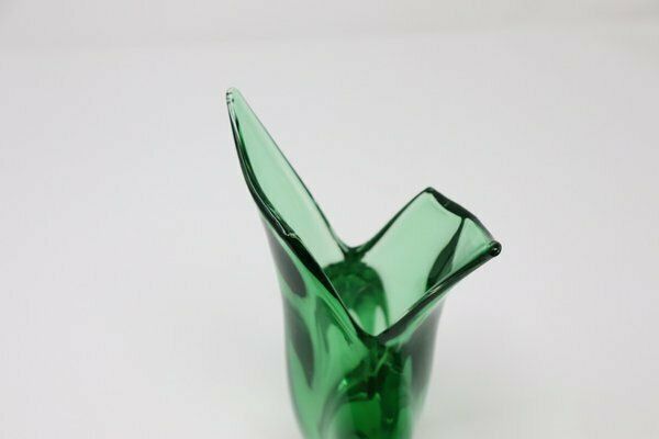 Italian Vase In Murano Art Glass Attributed To Flavio Poli For Seguso, 1960s photo vinterior