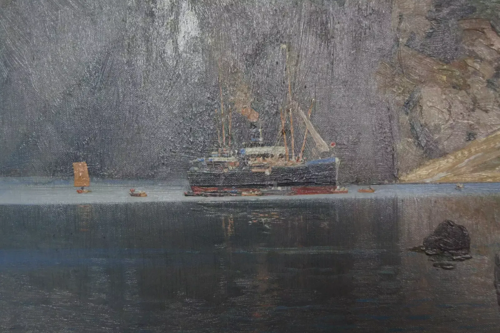 Norwegian Fjord View Johannes Harders (German, 1871 1950) photo for sale