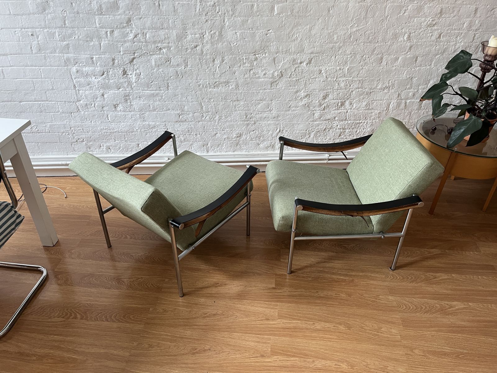 Set Of 2 Easy Chairs By Martin Visser For 'T Spectrum, 1960s photo vinterior