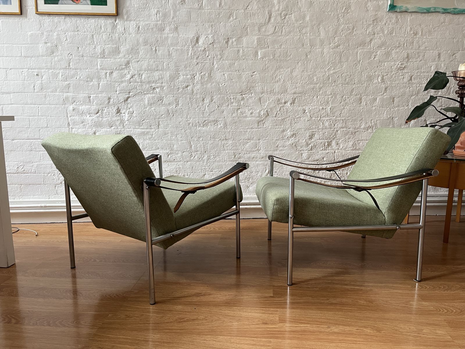 Set Of 2 Easy Chairs By Martin Visser For 'T Spectrum, 1960s photo furniture