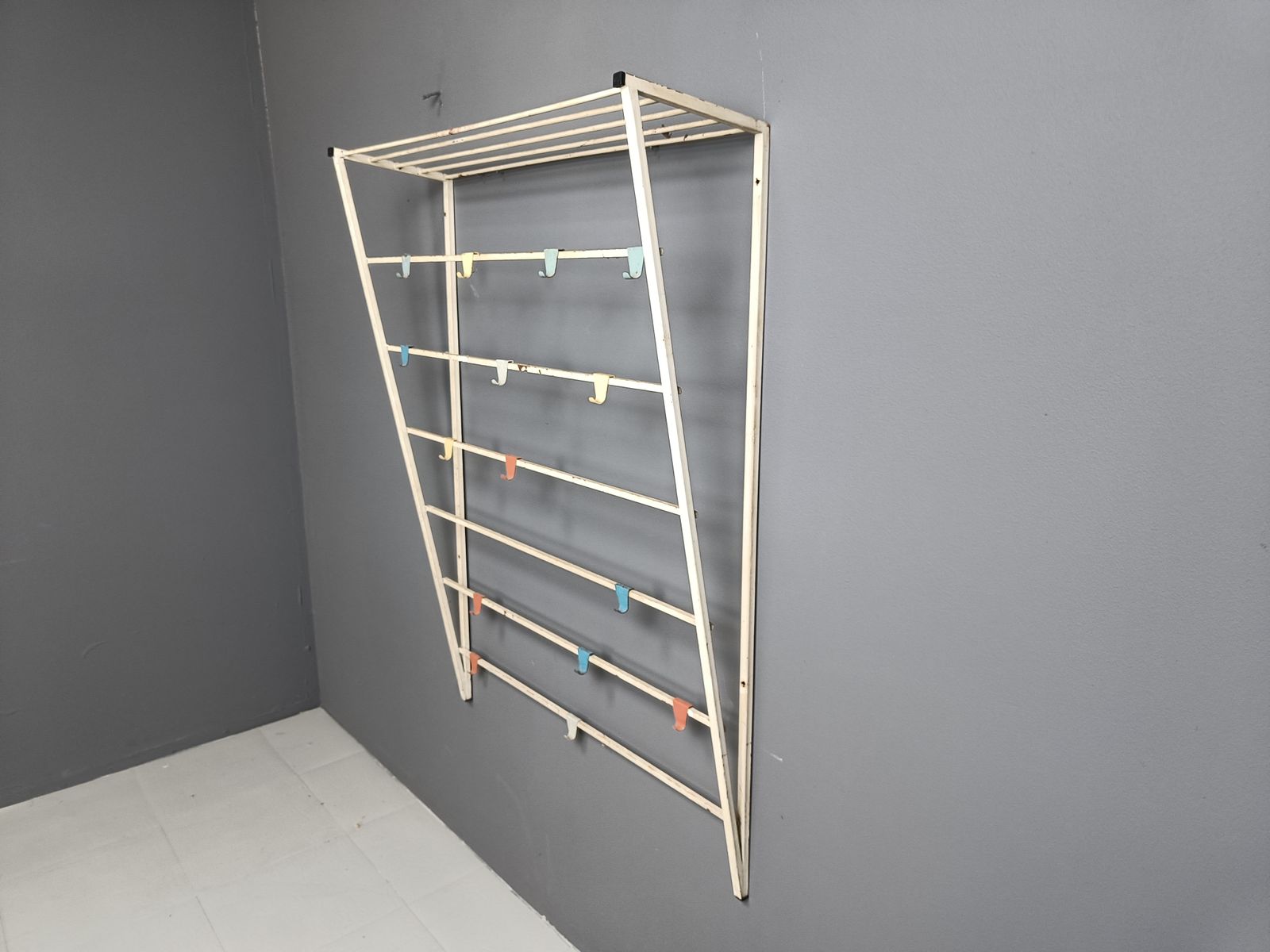 Vintage Coat Rack By Tjerk Reijenga For Pilastro, 1950s photo furniture
