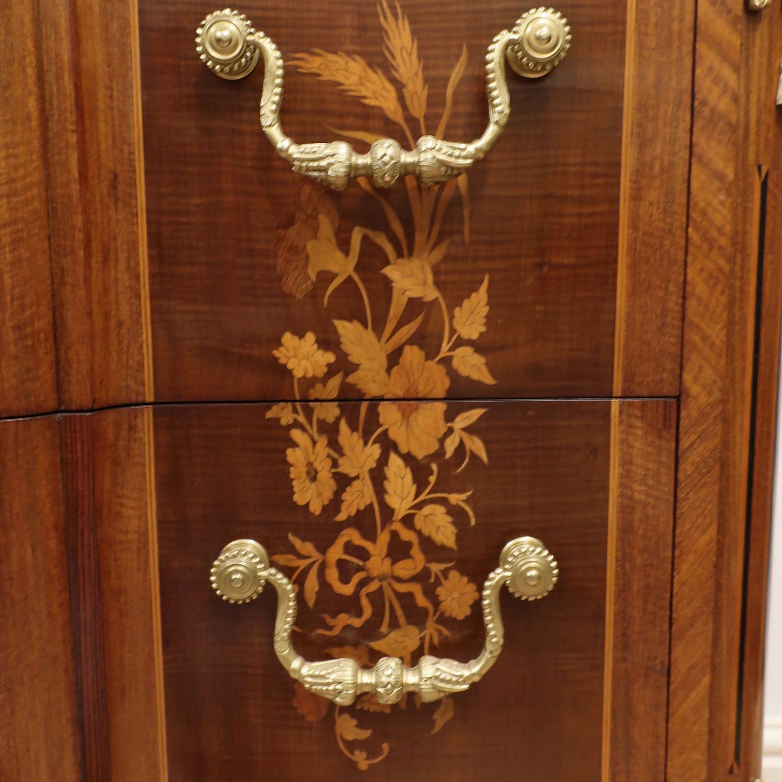 photo for sale French Louis XVI Style Kingwood And Marquetry Chest Of Drawers