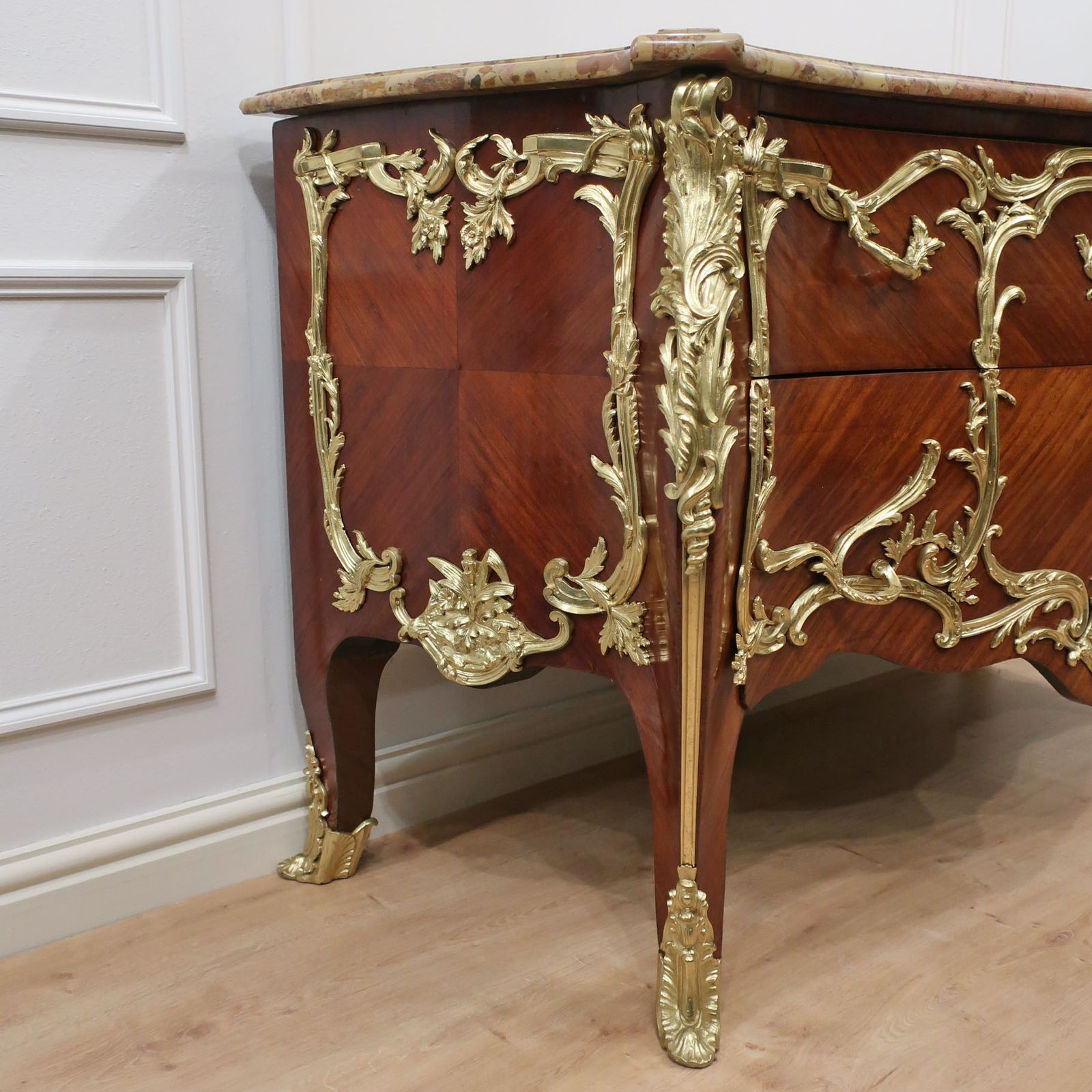 Furniture French Louis XV Style Chest Of Drawers photo