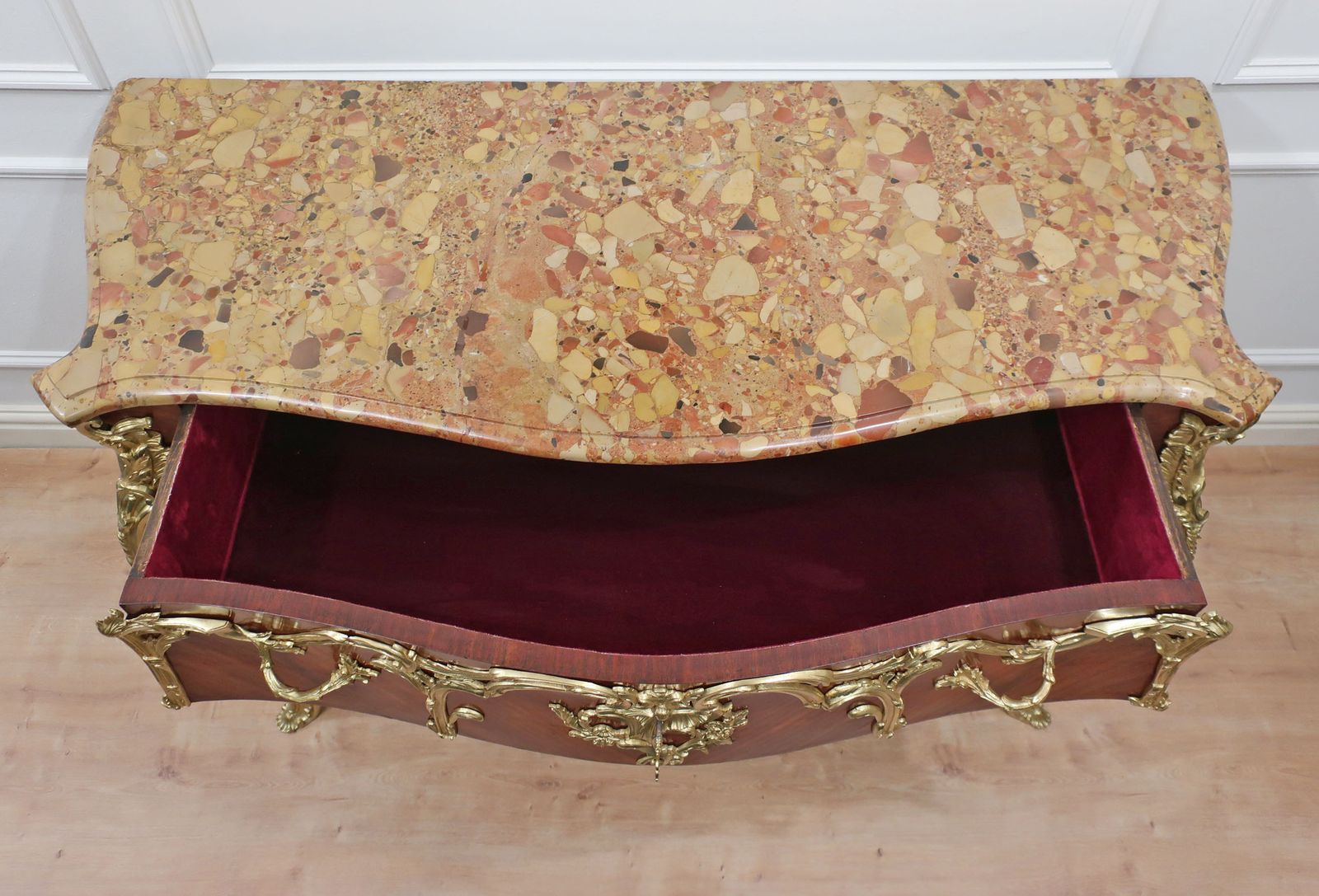 22000.0 French Louis XV Style Chest Of Drawers photo