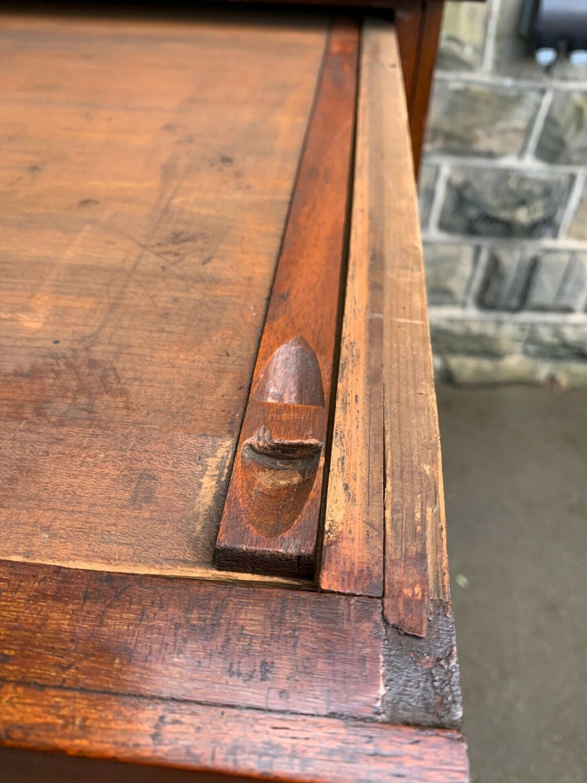 photo furniture Antique Mahogany Bank Of Haberdashery Draws