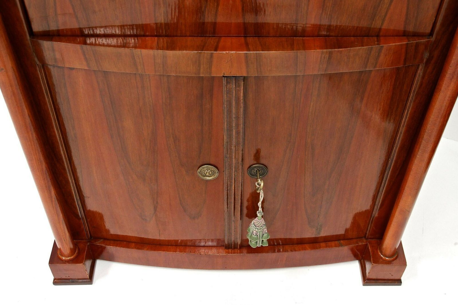 7200.0 19th Century Biedermeier Nutwood Secretary Desk/ Secretaire, Austria Ca. 1820/25 photo