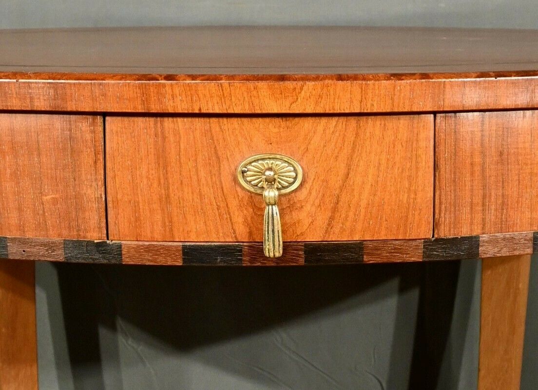 Furniture Mahogany And Rosewood Gueridon Table, Art Deco – 1930 photo