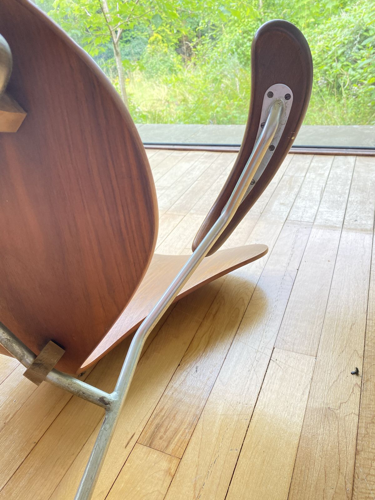 399.0 Danish Mid Century Modern Series 3207 Chair Arne Jacobsen For Fritz Hansen photo