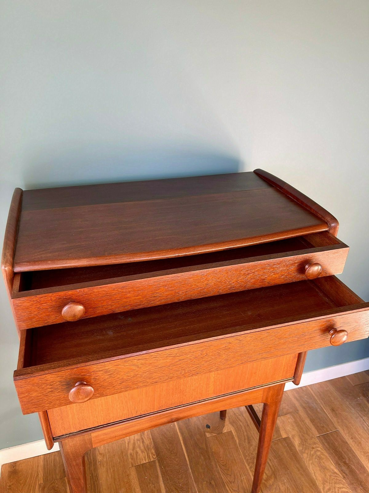 Mid Century Vintage Teak Writing Bureau By John Herbert For Younger 1950's photo Furniture