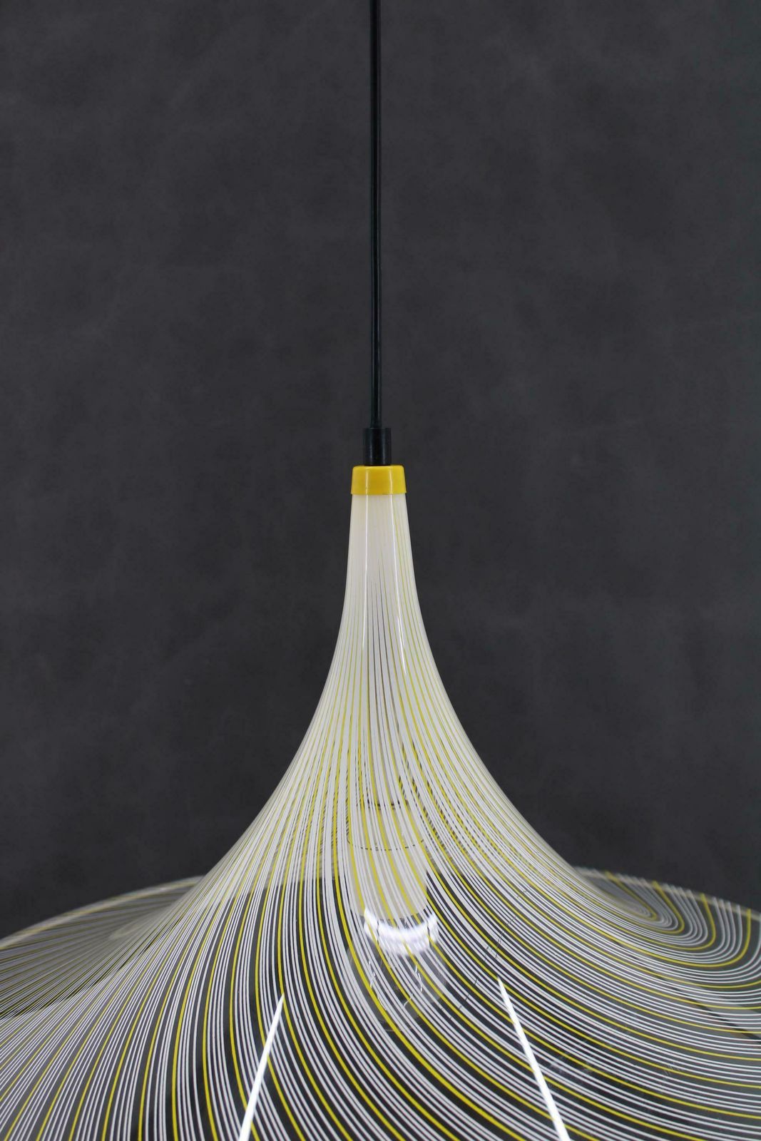1970s  Guzzini "Trumpet" Pendant Lamp By Meblo, Italy photo 386.0