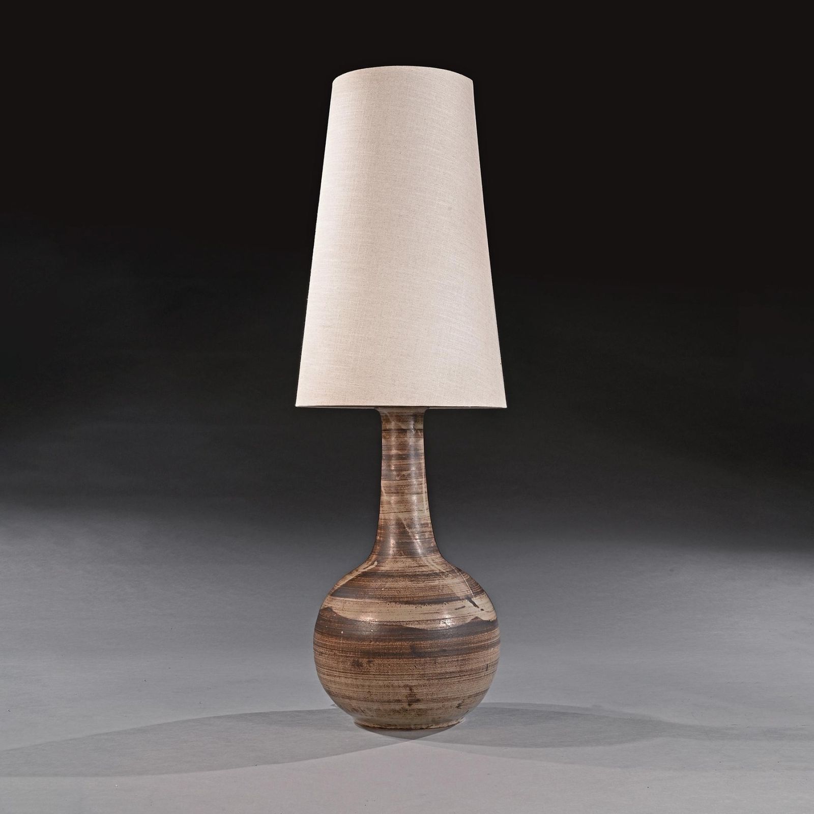 Mid Century French Ceramic Lamp Of Monumental Size And Scale photo furniture