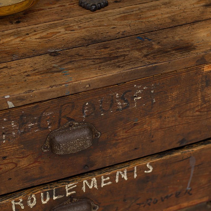 French Factory Drawer, Late 20th Century photo for sale