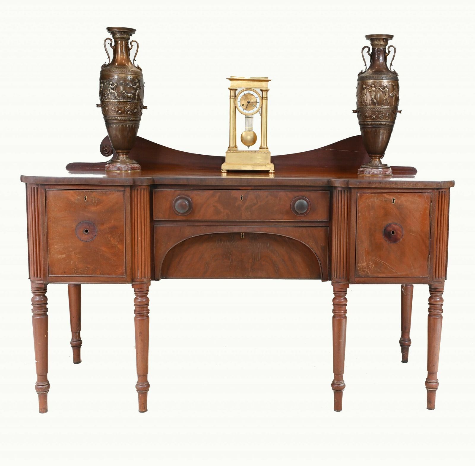 Mahogany Gillows Sideboard Antique Regency 1820 photo for sale