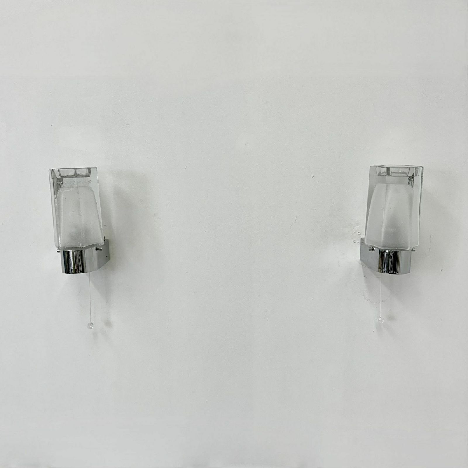 Lighting Set Of 2 Limburg Glashütte Wall Lamps Sconce , 1970s photo