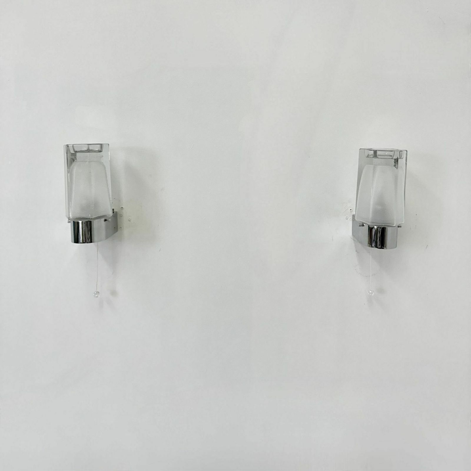 photo vinterior Set Of 2 Limburg Glashütte Wall Lamps Sconce , 1970s