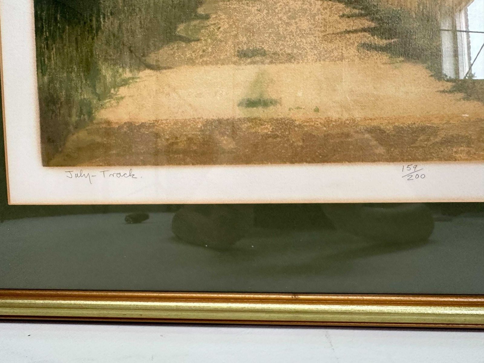 Christie's Contemporary Art   Michael Carlo   Cart Tracks, July (Screen Print, #159/200) photo Art