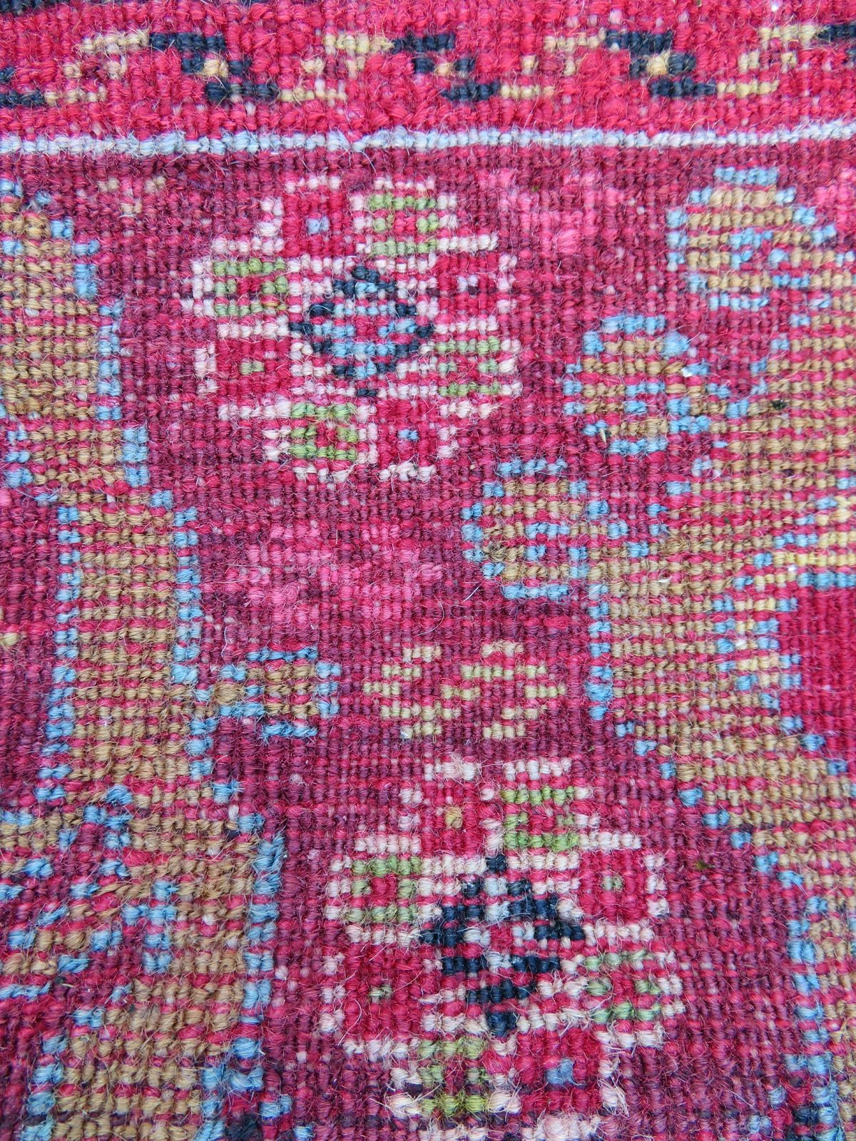 950.0 Antique Kirsehir Rug. Central Anatolia. Circa 1860s. 147cm X 80cm. photo