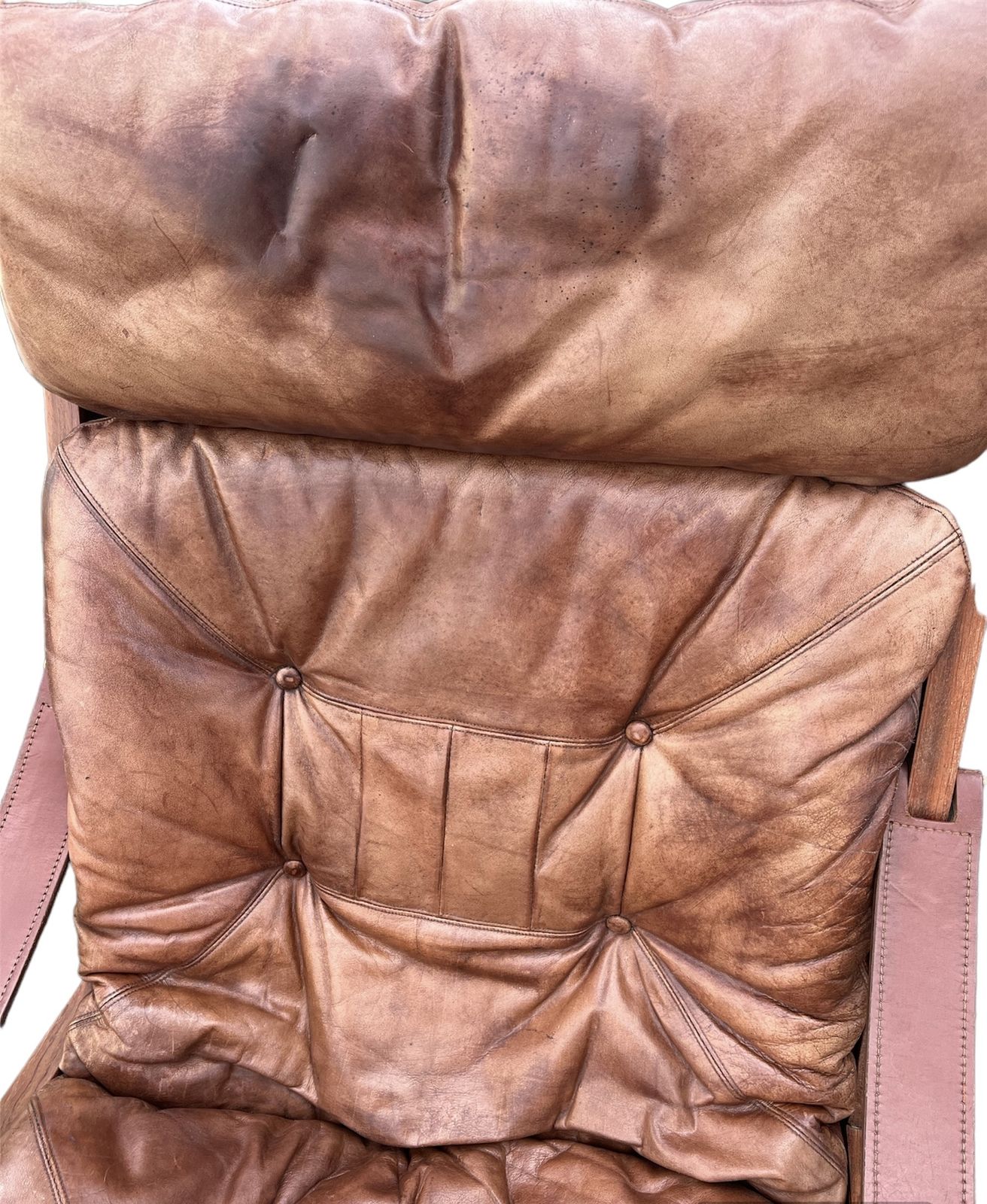 Hunter Highback Lounge Chair By Torbjørn Afdal For Bruksbo, photo vintage