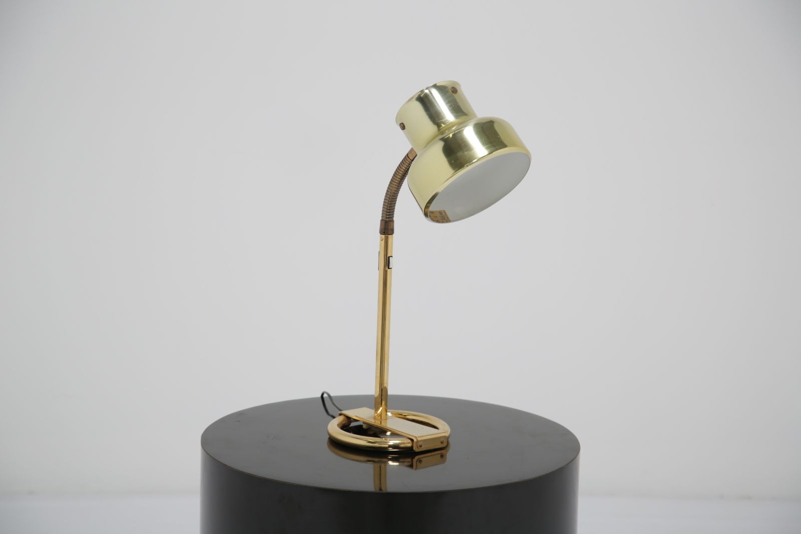 Vintage Brass Table Lamp “Bumlingen” By Anders Pehrson For Atelje Lyktan, Sweden, 1960s
