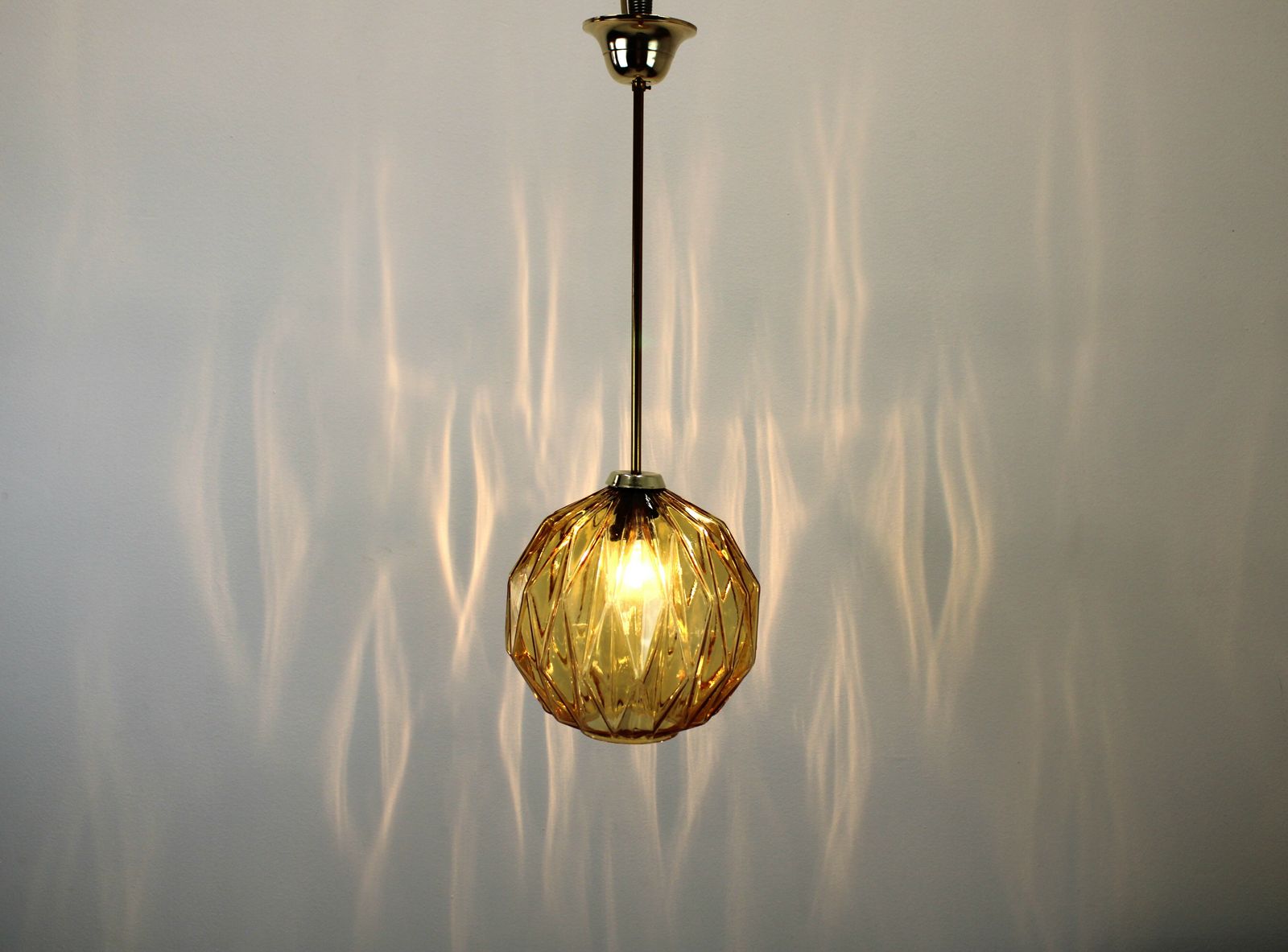 Vintage Pendant Lamp/Style By Targetti Stankey/Italy 80's photo vinterior