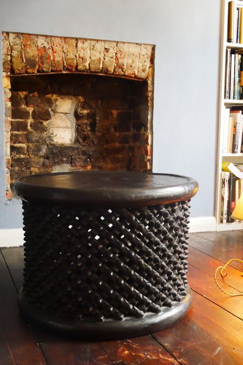 Pair Of Mid 20th Century Bamileke Side Tables, Cameroon photo for sale