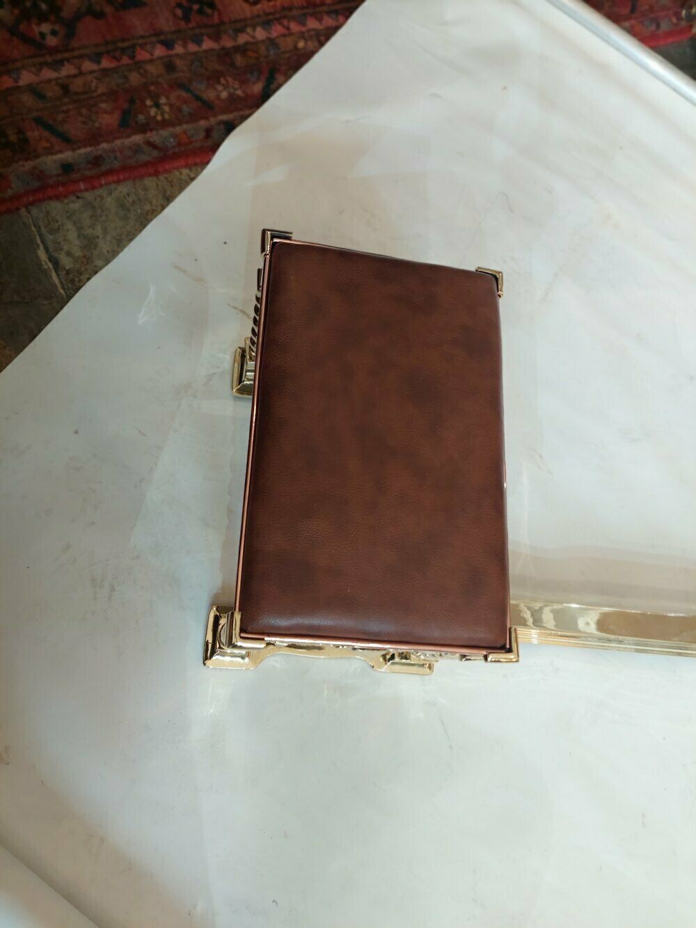 Victorian Brass And Copper Club Fender photo for sale