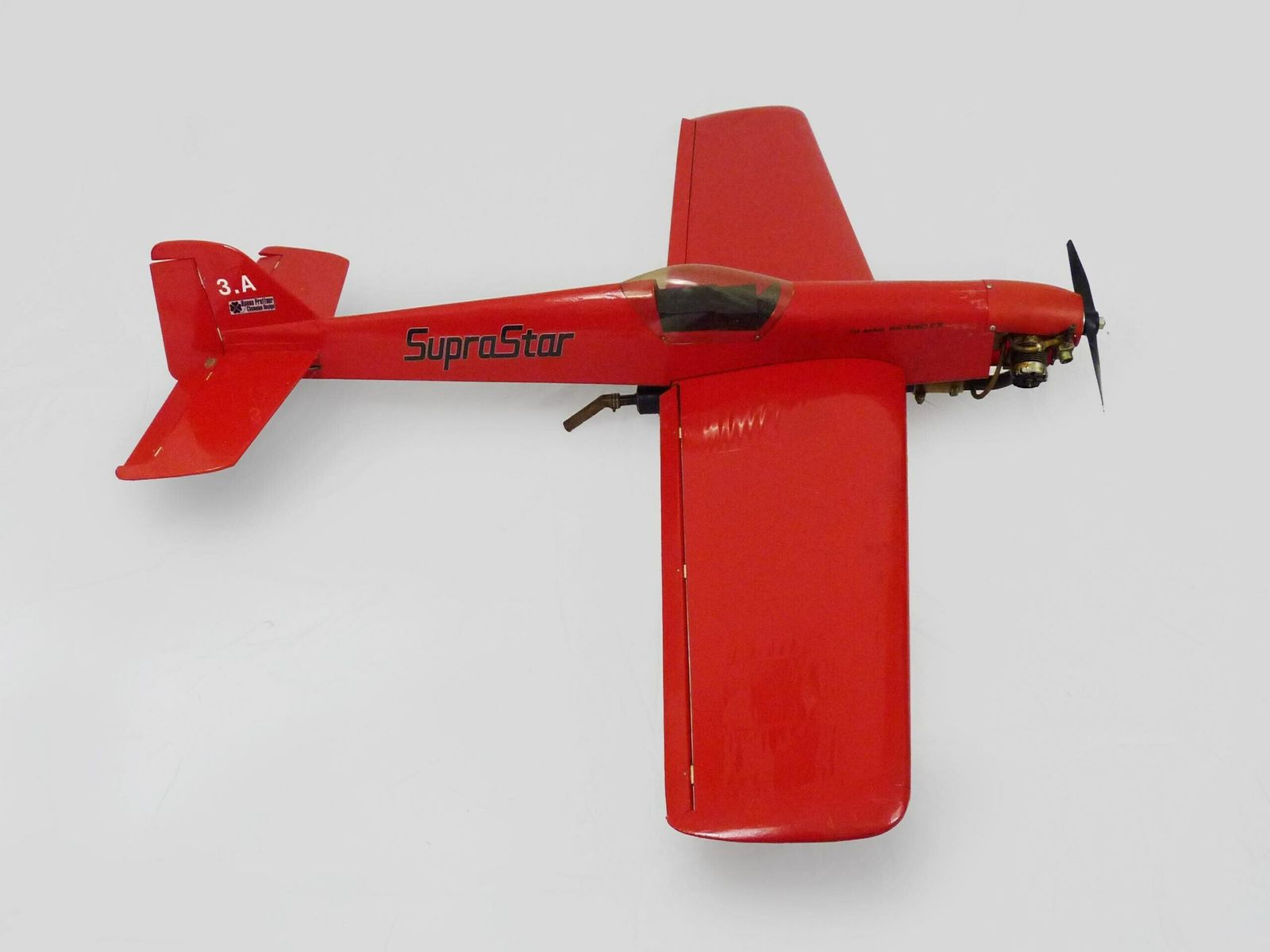 Large Airplane Model Suprastar F3a Aerobatic World Champion 87 88 Hanno Prettner. 80s photo 983.0