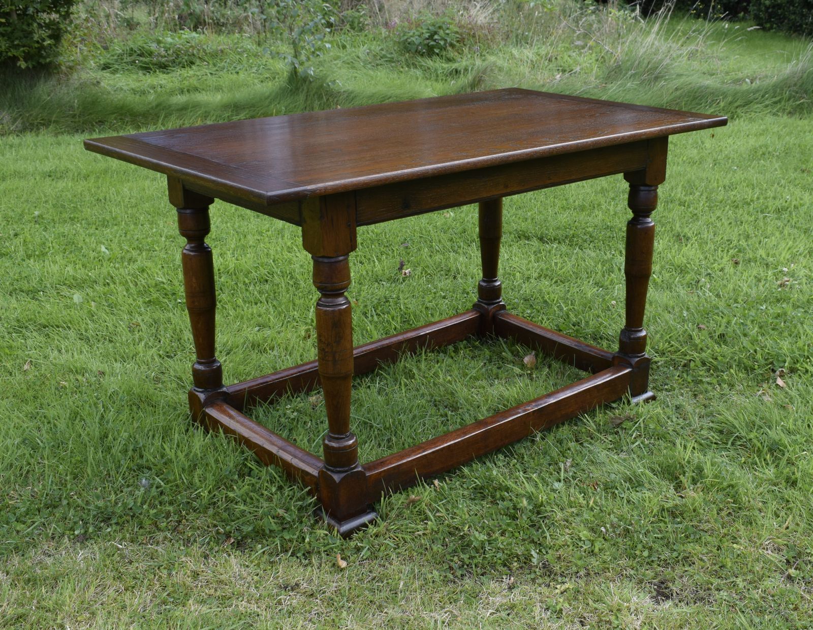 Oak Refectory Dining Table, 1700s photo for sale