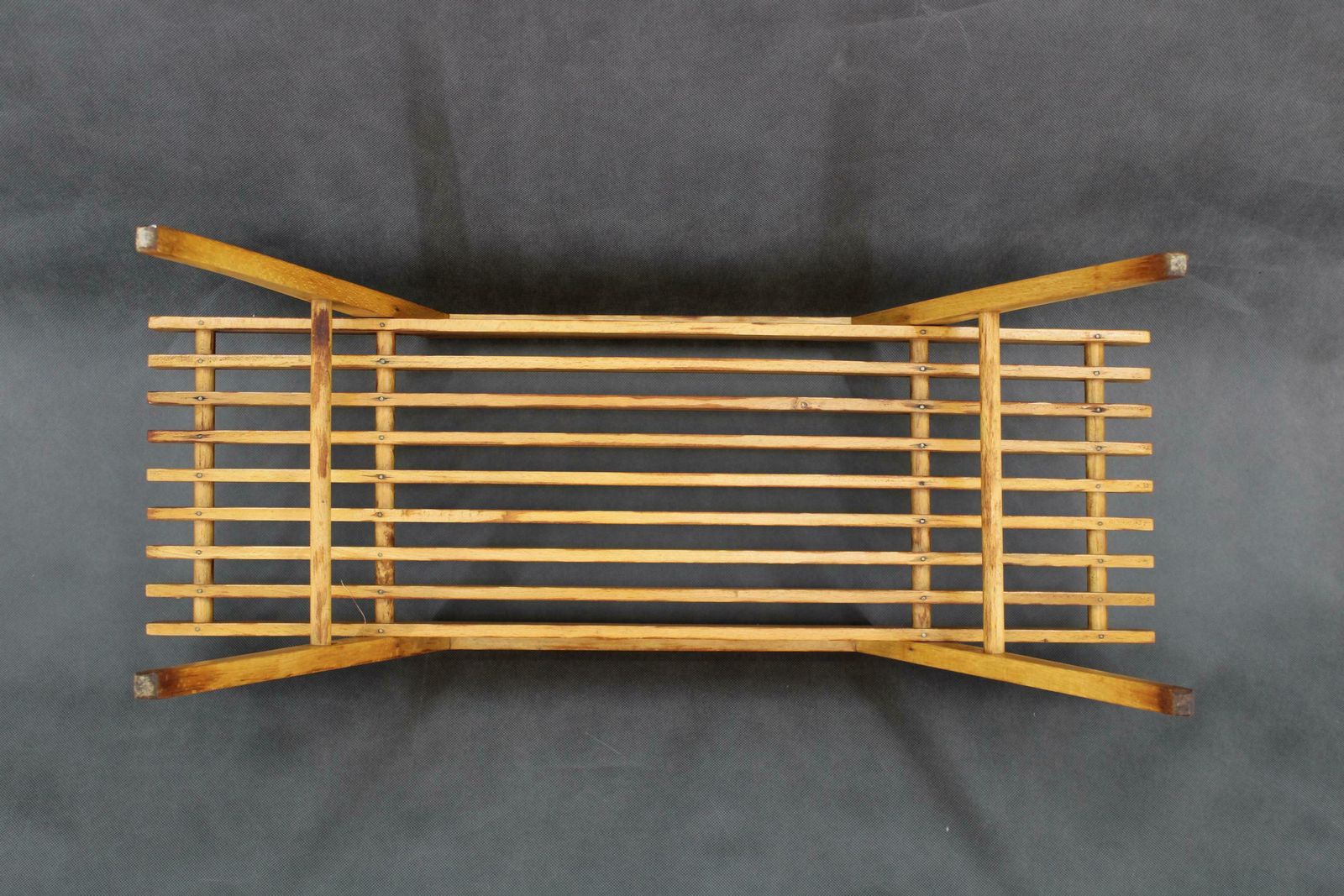1970s Beech Flower Pot Stand , Czechoslovakia photo vintage