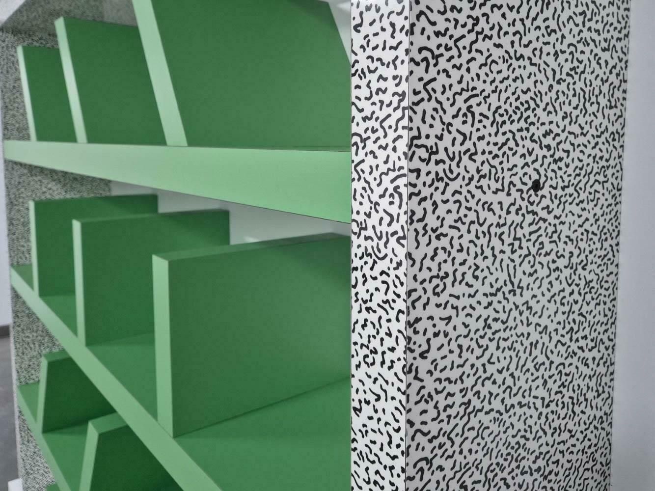 Suvretta Bookcase, By Ettore Sottsass For Memphis Milano photo vinterior