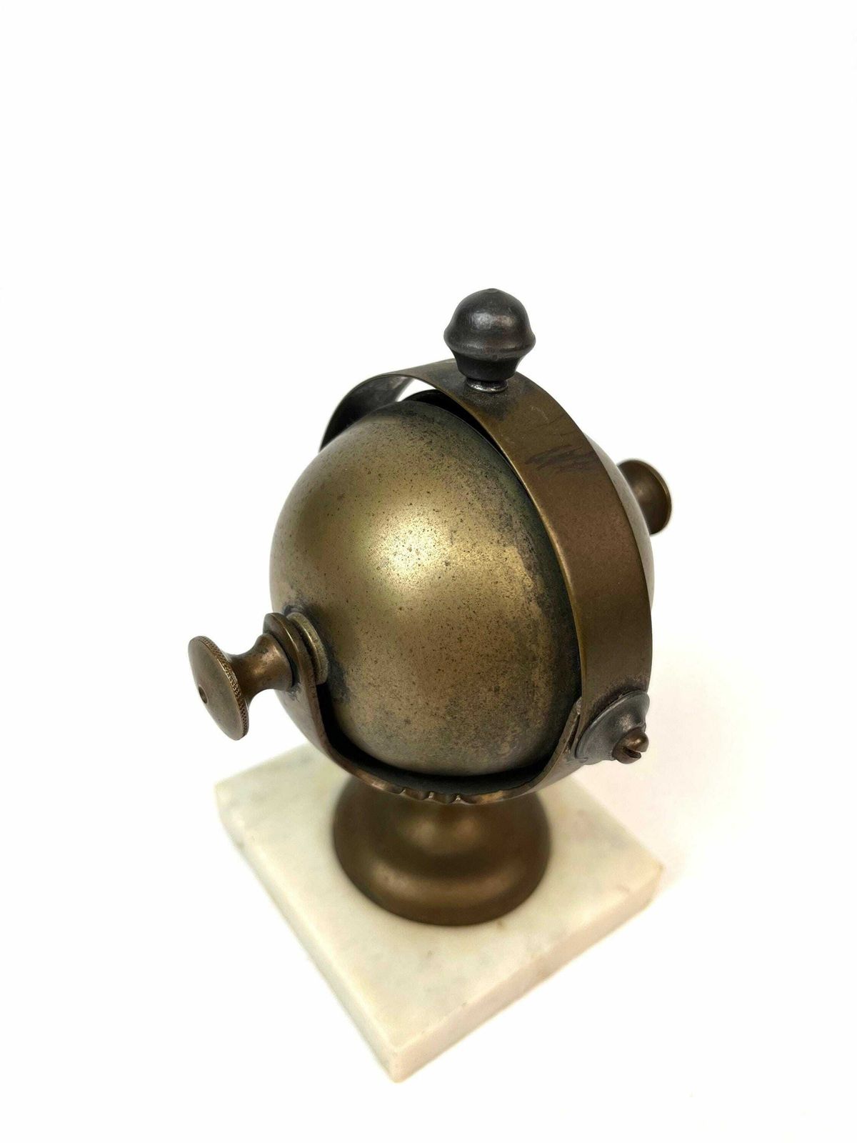 Rare Art Deco Hotel Bell Ball Shaped Antique Reception Bell Germany 1920 photo Home Fixtures