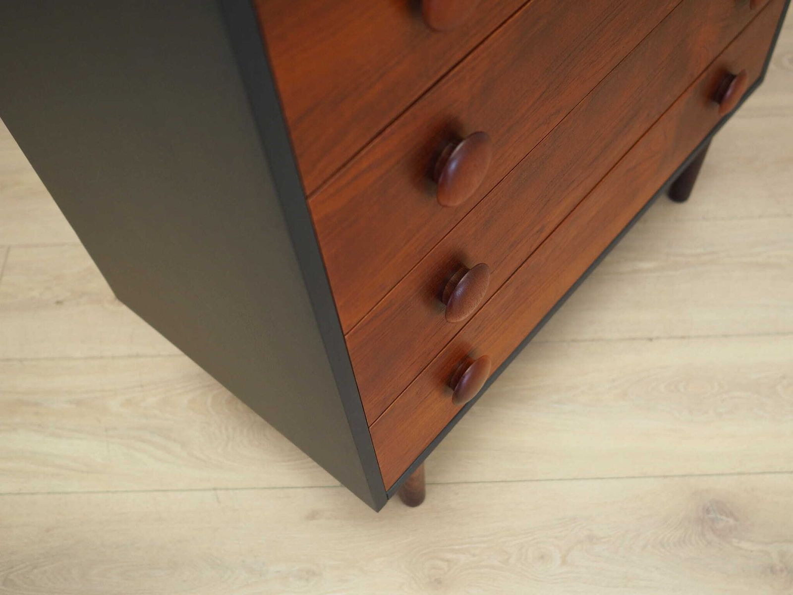 Teak Chest Of Drawers, Danish Design, 1970s, Production: Denmark photo vintage