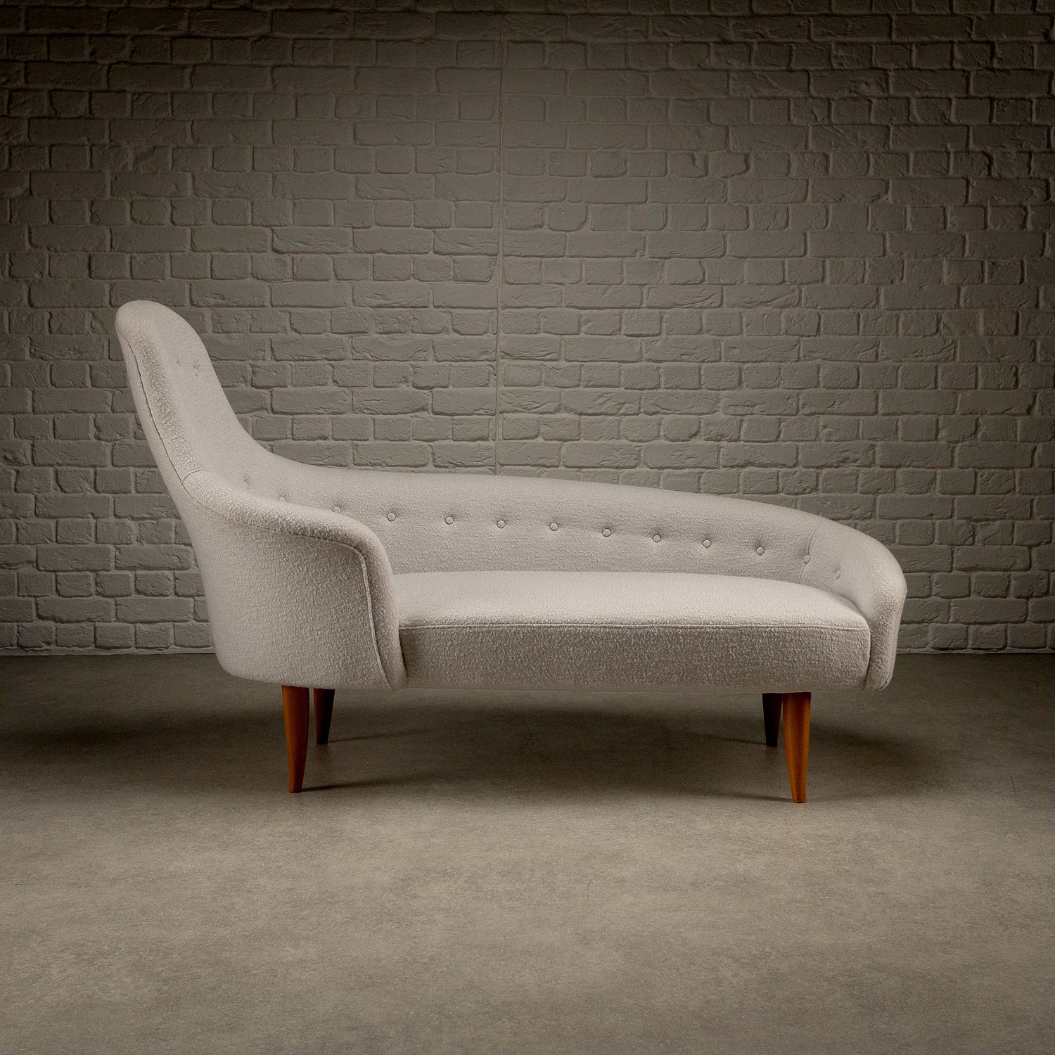 Lustgården Chaise Longue By Kerstin Hörlin Holmquist For Nordiska Kompaniet, Sweden, 1952 photo for sale