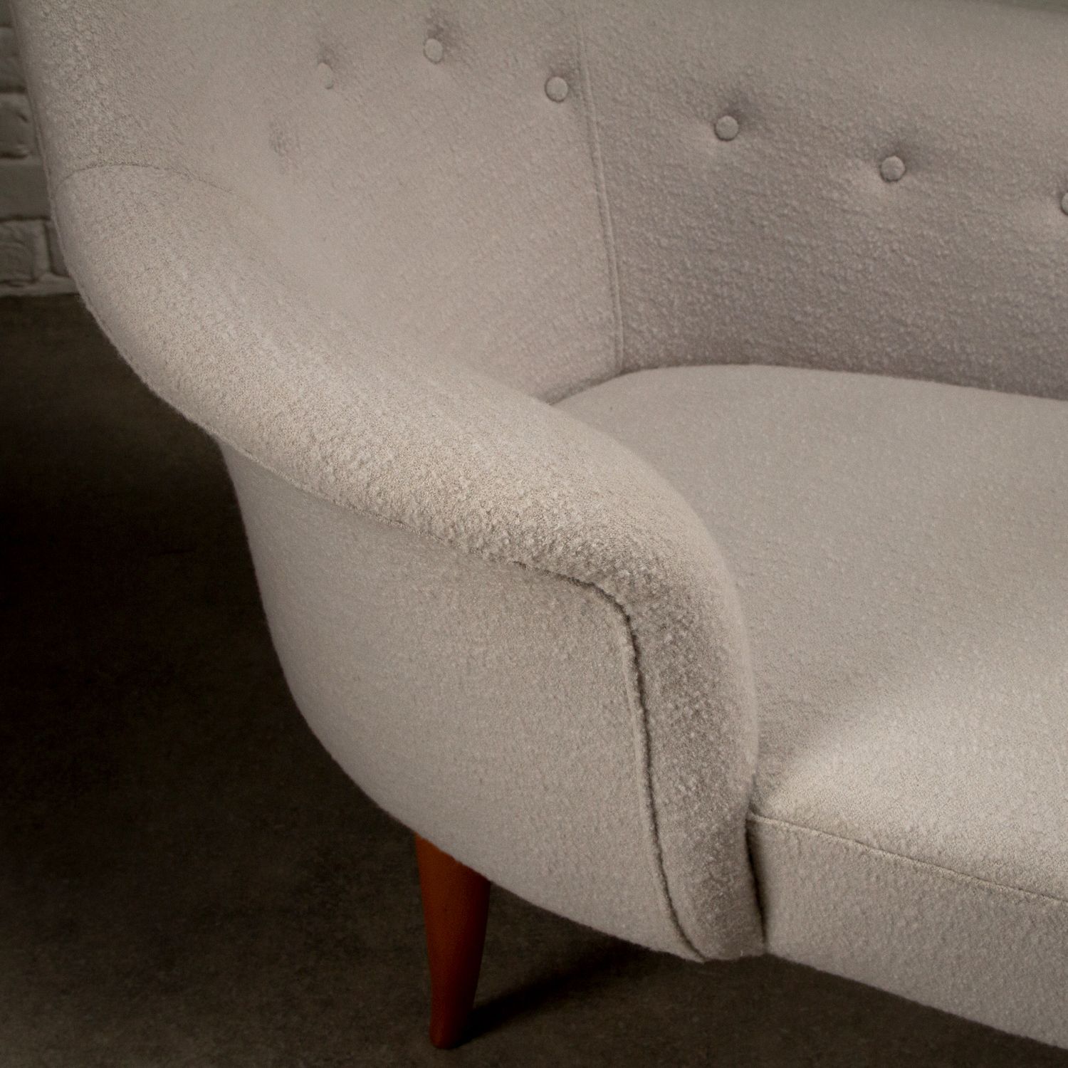 photo vinterior Lustgården Chaise Longue By Kerstin Hörlin Holmquist For Nordiska Kompaniet, Sweden, 1952