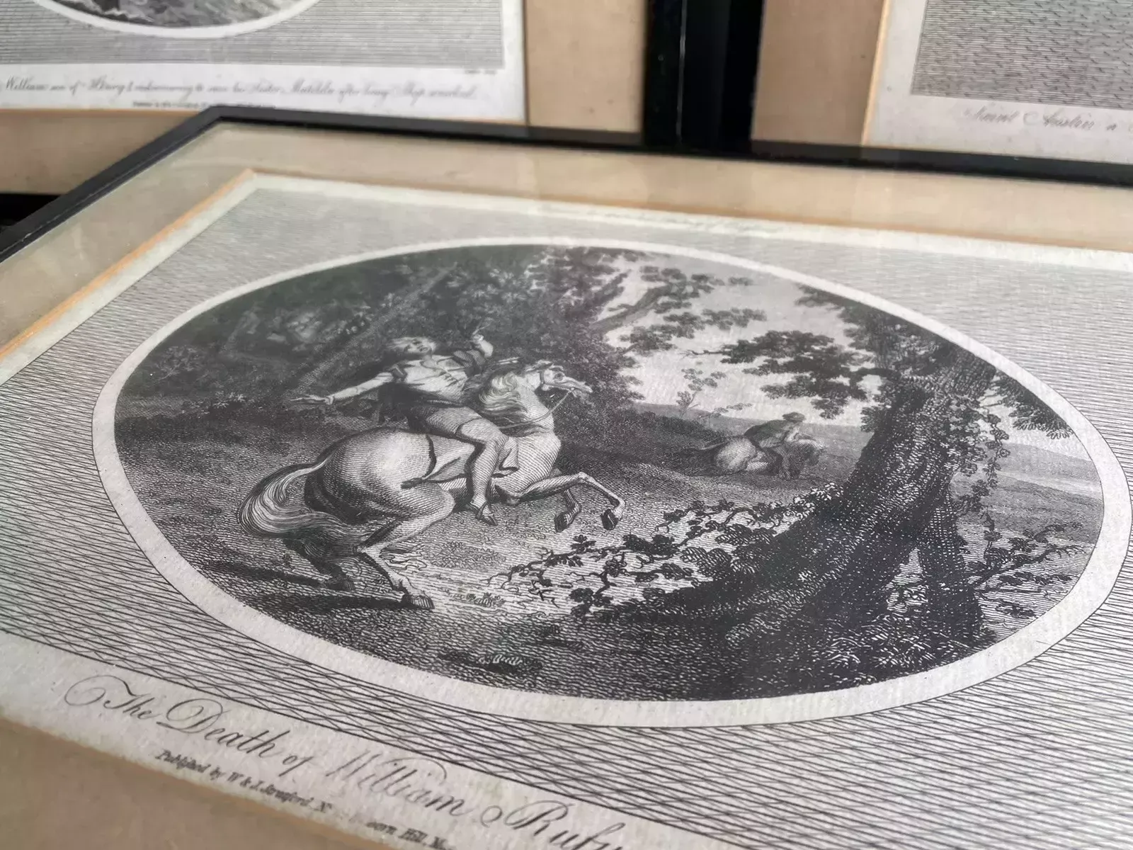 Set Of Three Georgian Engravings Ashburtons Historic W J Stratford 1792 Antique photo for sale